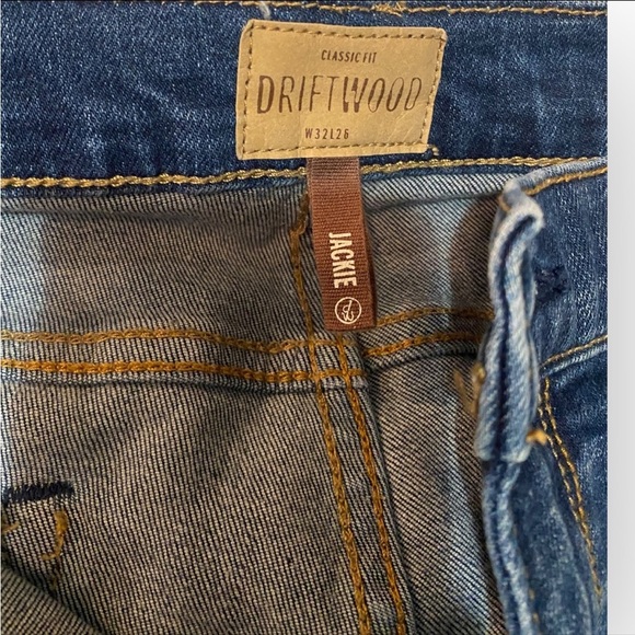 DRIFTWOOD Jackie embroidered jeans. Size 32​ - Picture 5 of 10